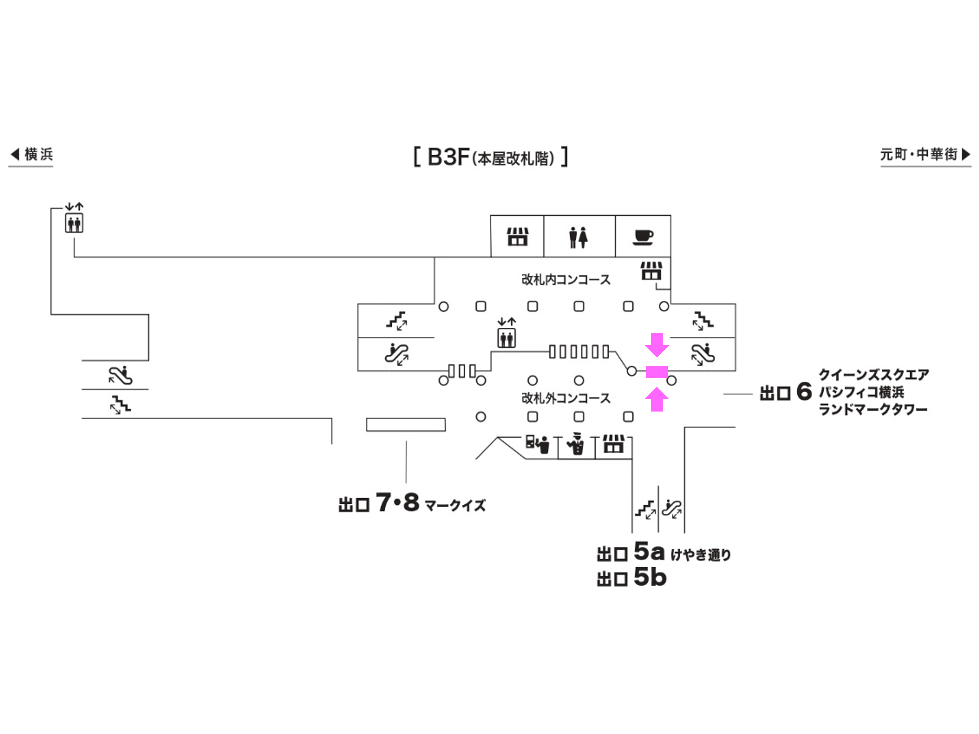 【みなとみらい駅】70インチ両面デジタルサイネージ