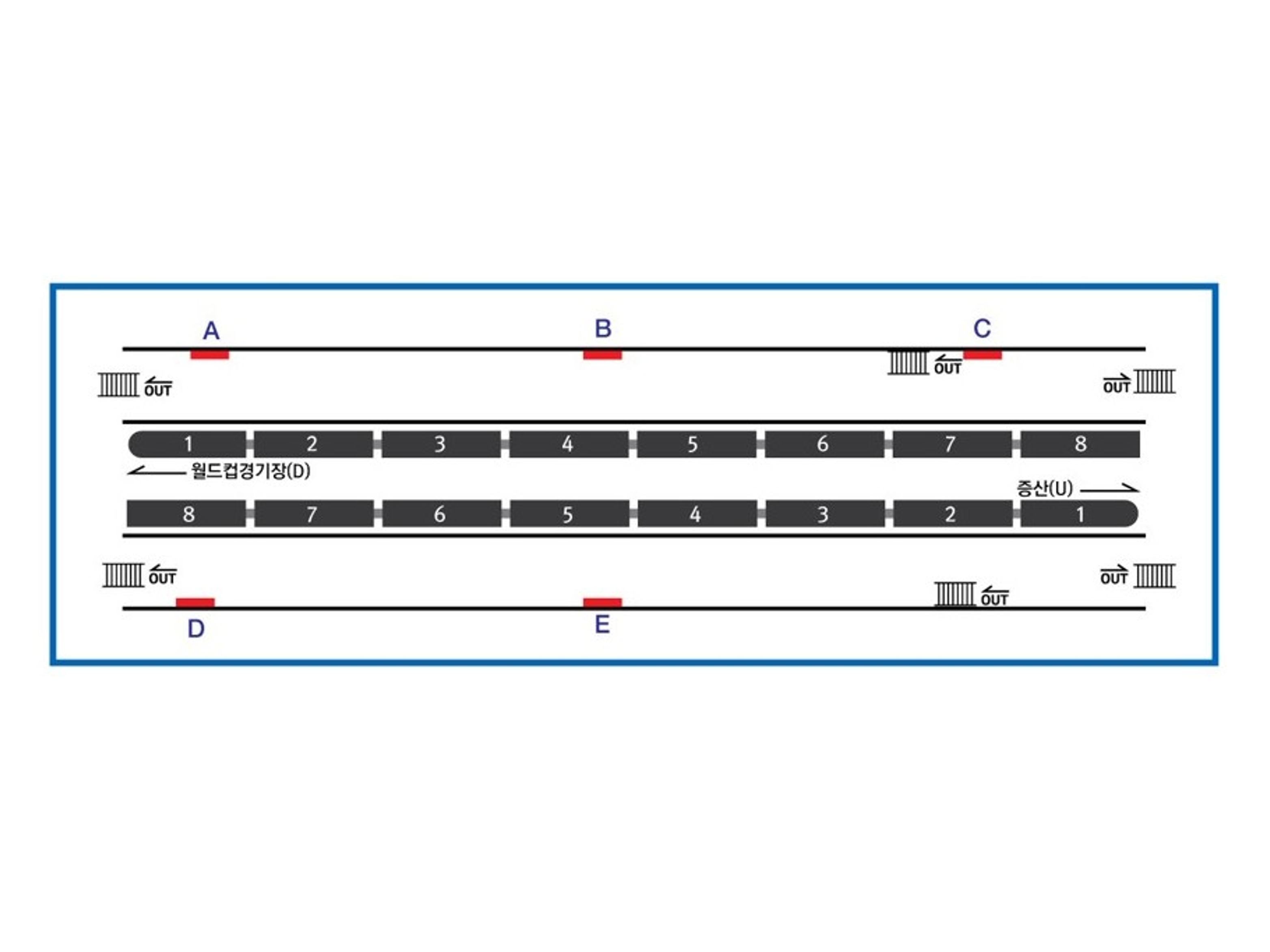 【韓国】ソウル地下鉄 6号線 デジタルメディアシティ駅 ライトボックス
